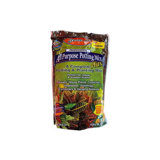 Hoffman 4QT All Purpose Potting Mix Plus