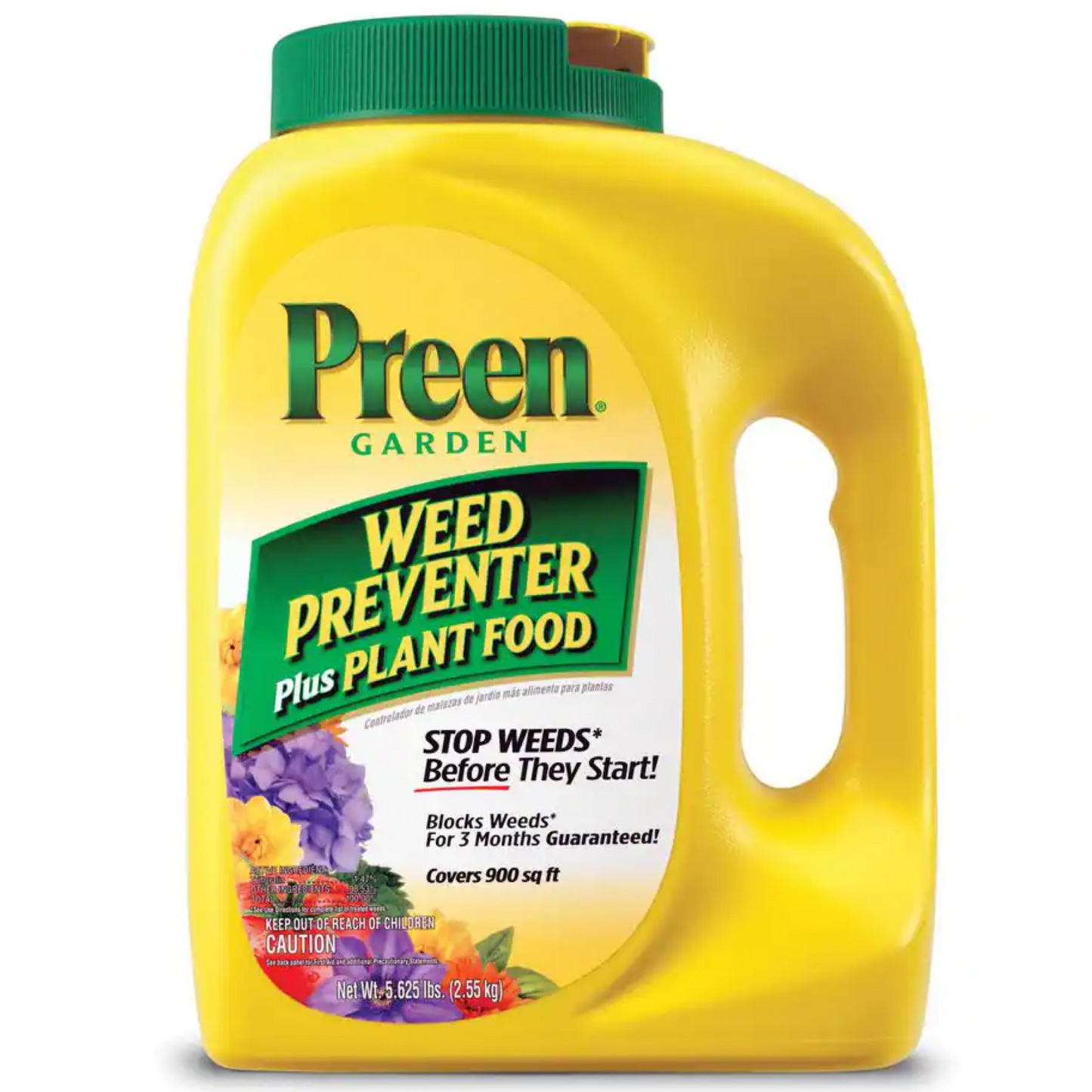 Preen 5.62# 900SF Garden Weed Prevent Plant Food